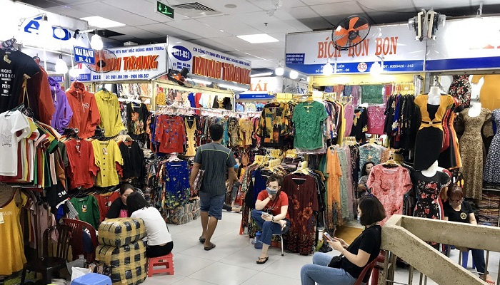 Nhập nguồn hàng quần áo tại chợ An Đông
