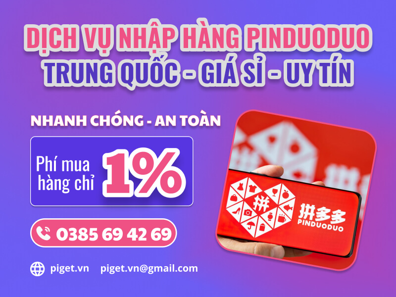 Dịch vụ nhập hàng Pinduoduo