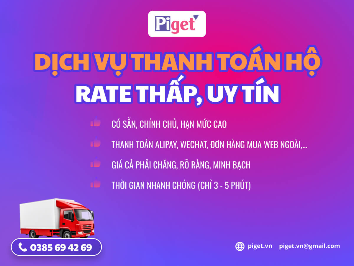 Dịch vụ thanh toán hộ tại Piget