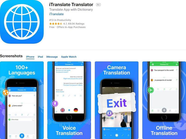 Dịch tiếng Trung qua Phần mềm iTranslate Dịch