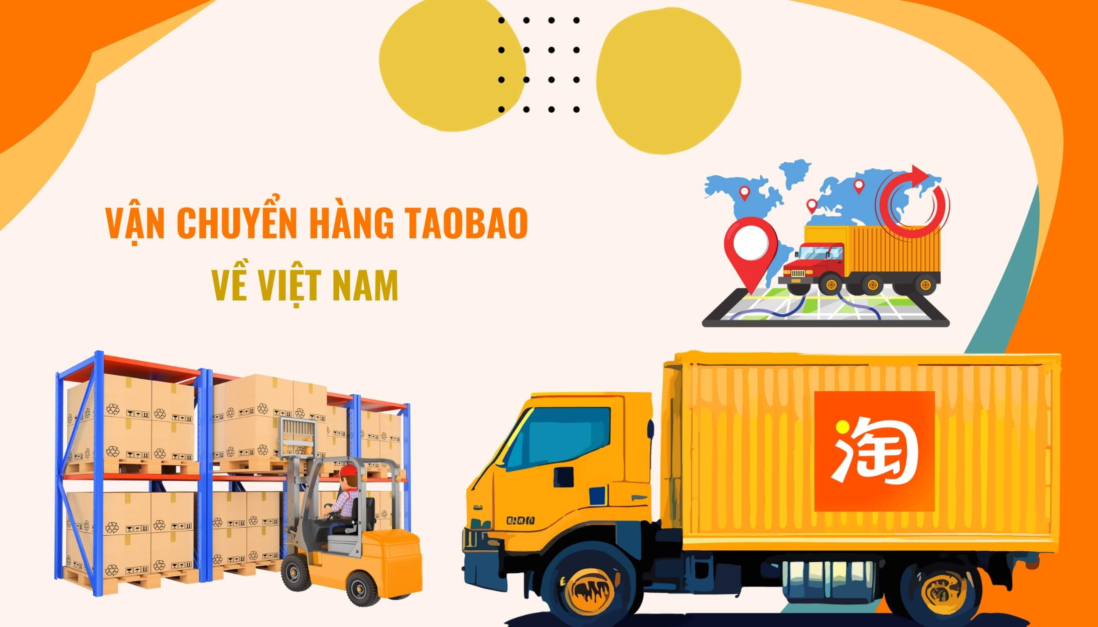 Phí dịch vụ vận chuyển hàng Taobao về Việt Nam