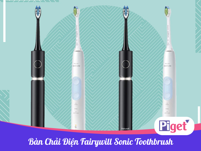 Mẫu bàn chải Fairywill Sonic Toothbrush