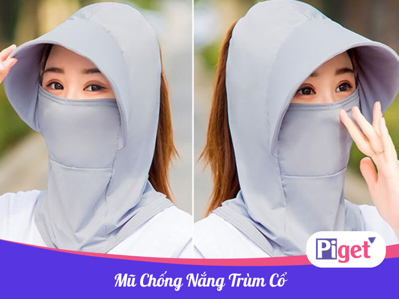 Mũ áo chống nắng trùm cổ