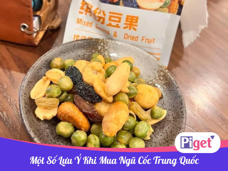 Lưu ý khi mua ngũ cốc Trung Quốc