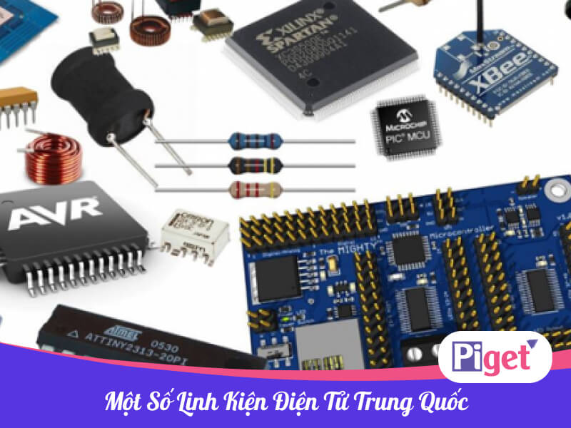 Một số linh kiện điện tử Trung Quốc