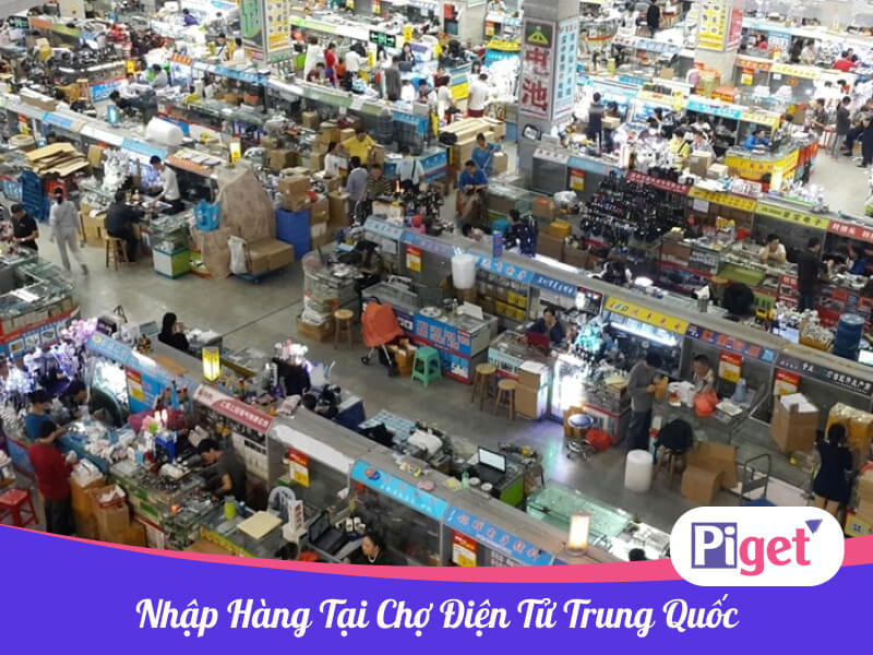 Nhập hàng tại chợ điện tử Trung Quốc