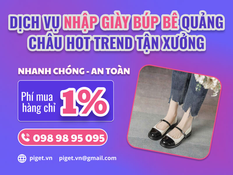 Dịch vụ nhập hàng giày búp bê Quảng Châu