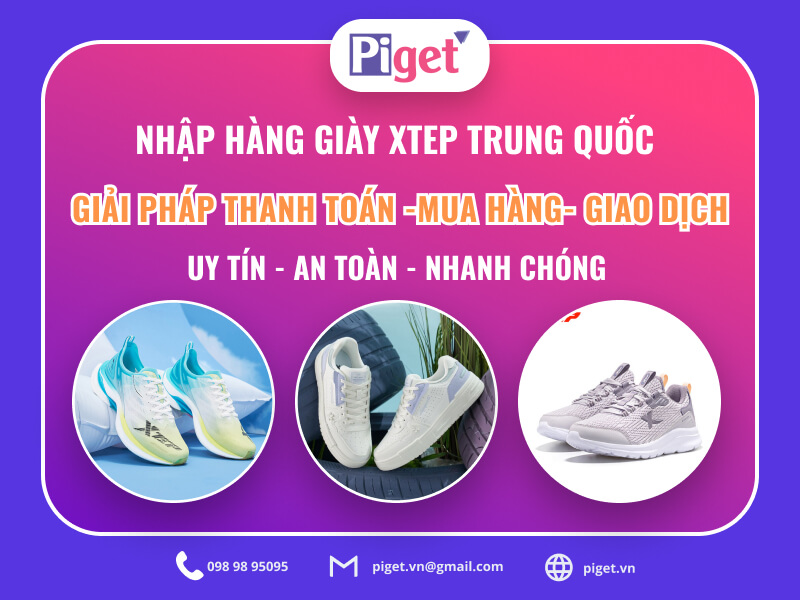 Dịch vụ nhập hàng giày XTEP Trung Quốc