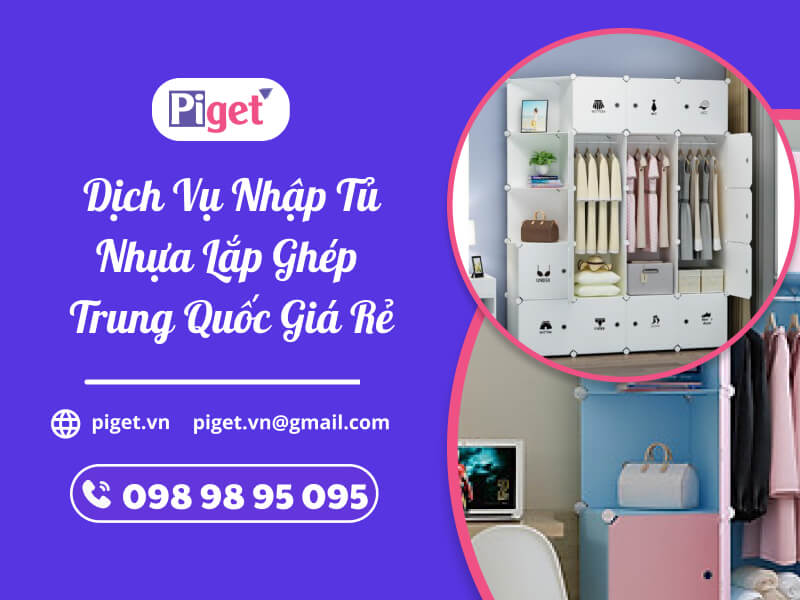 Dịch vụ nhập hàng tủ nhựa lắp ghép Trung Quốc