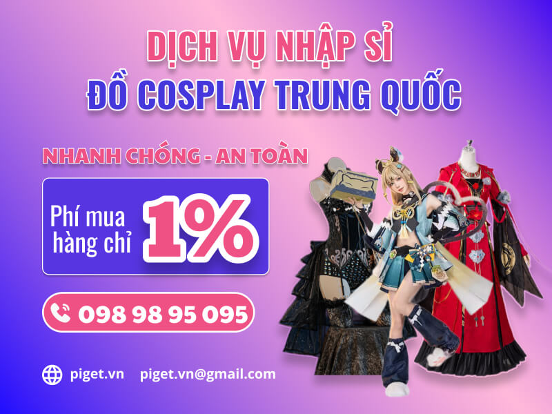 Nhập sỉ đồ cosplay Trung Quốc