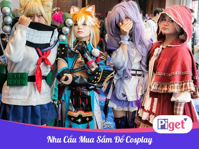 Nhu cầu mua sắm đồ cosplay Trung Quốc