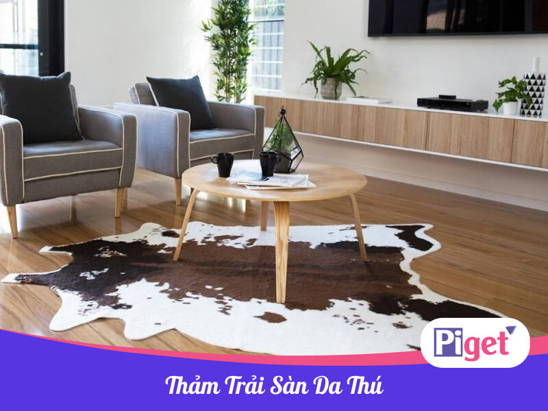 Thảm trải sàn da thú