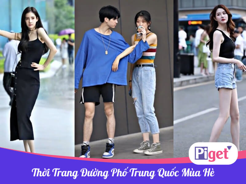 Thời trang đường phố Trung Quốc mùa hè