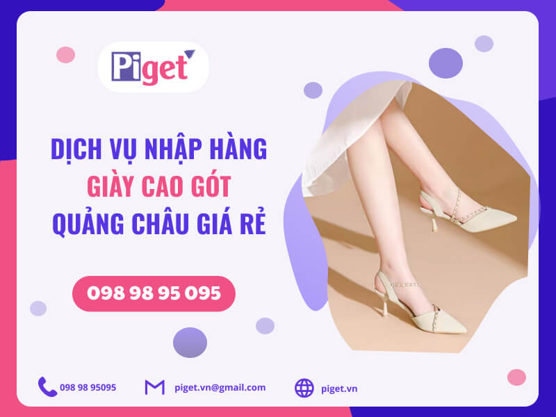 Link shop order giày nữ cao gót Quảng Châu uy tín 2024