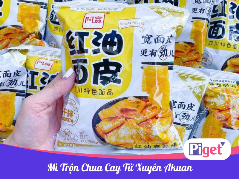 Mì trộn tứ xuyên Akuan