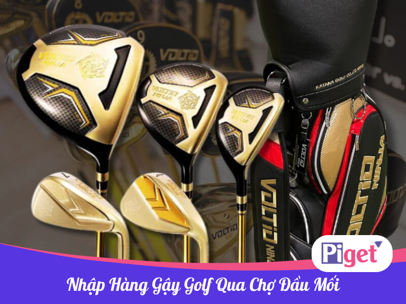 Order gậy golf Trung Quốc chất lượng về Việt Nam