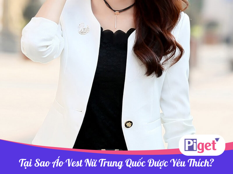 Link shop áo vest nữ Trung Quốc mẫu đẹp, uy tín