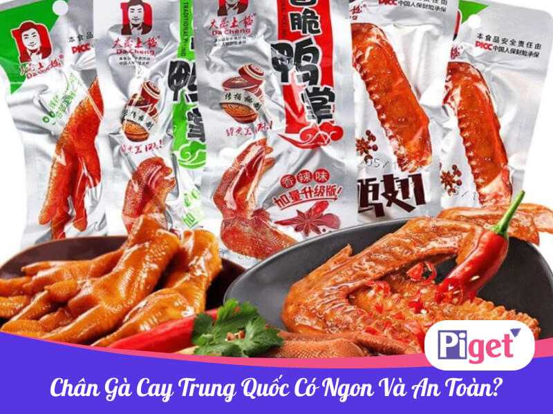 Nguồn hàng chân gà cay Trung Quốc giá sỉ chất lượng