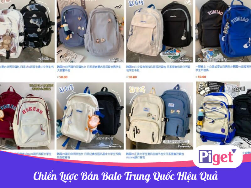 Chiến lược bán balo Trung Quốc hiệu quả