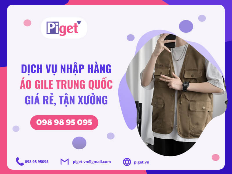 Dịch vụ nhập hàng áo gile Trung Quốc