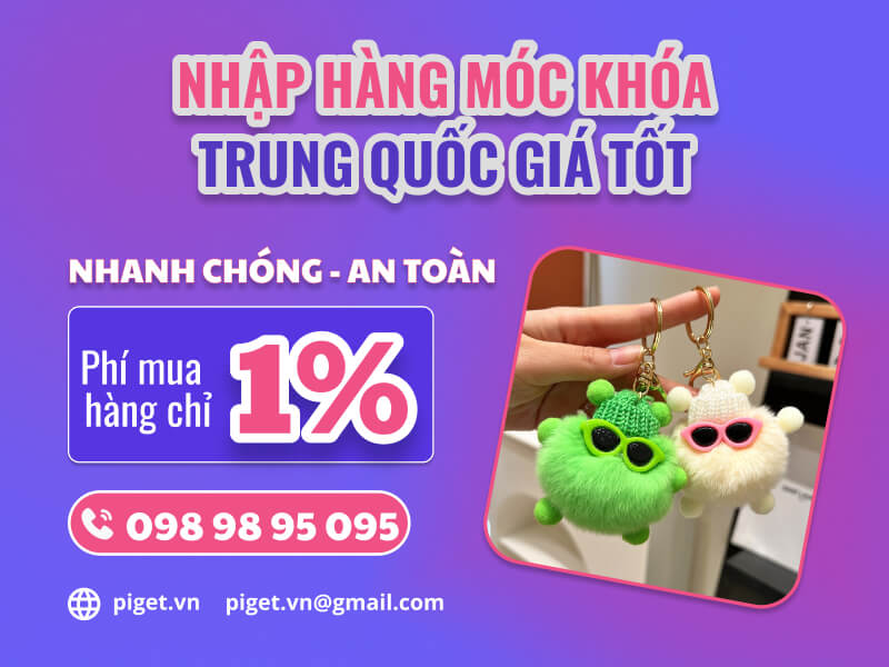 ​​Nguồn hàng móc khoá Trung Quốc giá sỉ tận xưởng