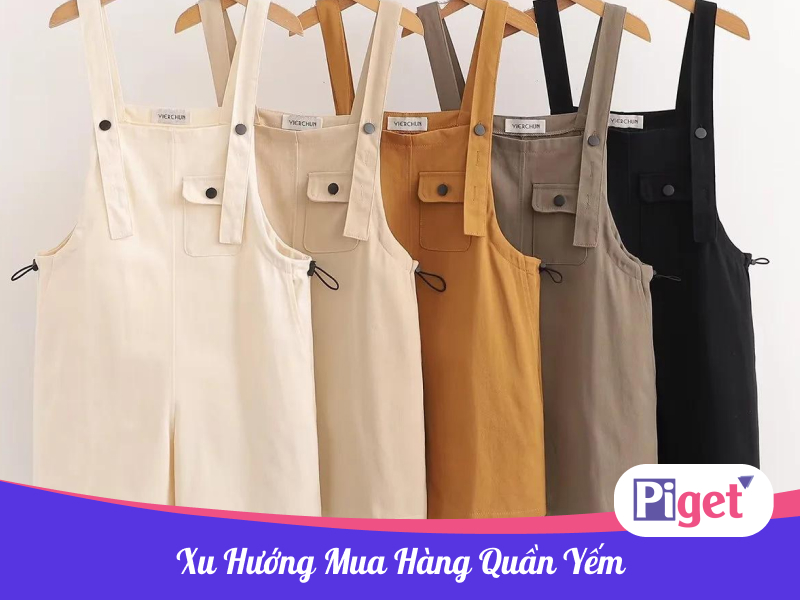 Xu hướng mua hàng quần yếm