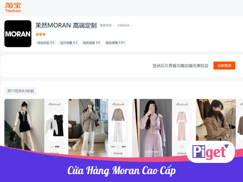 Cửa hàng Moran cao cấp