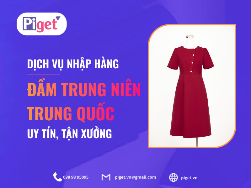 Dịch vụ nhập hàng đầm trung niên Quảng Châu