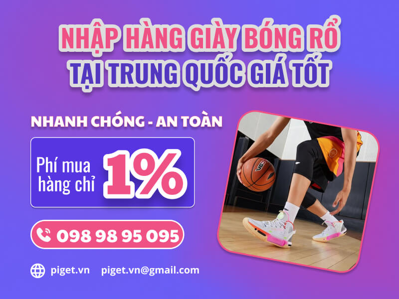 Dịch vụ nhập hàng giày bóng rổ Trung Quốc