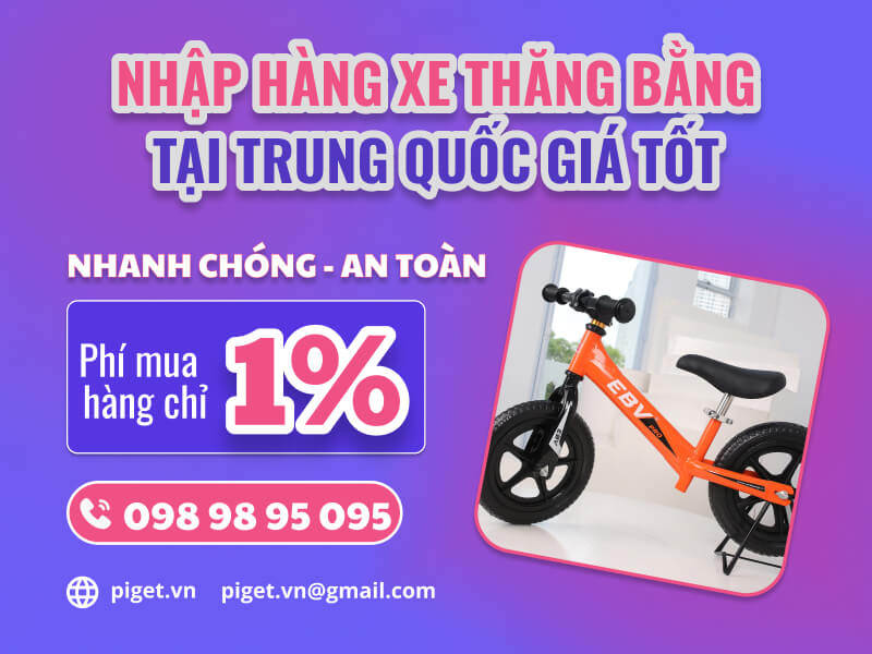 Dịch vụ nhập hàng xe thăng bằng nội địa Trung