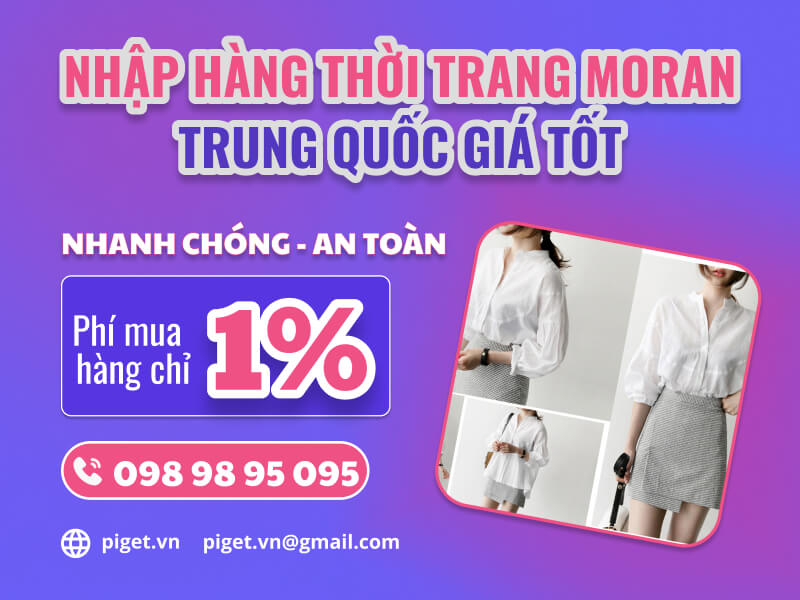 Nhập hàng thời trang Moran