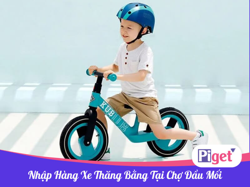 Nhập hàng xe thăng bằng tại chợ đầu mối