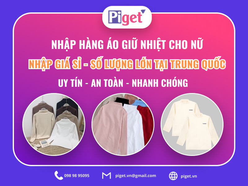 Dịch vụ mua hàng hộ áo giữ nhiệt nữ Trung Quốc