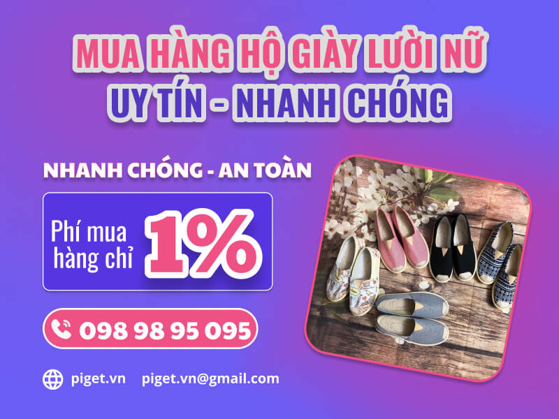 Nhập hàng hộ giày lười nữ