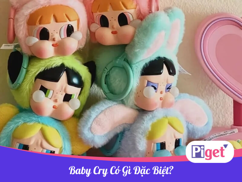 Gấu bông baby cry có gì đặc biệt