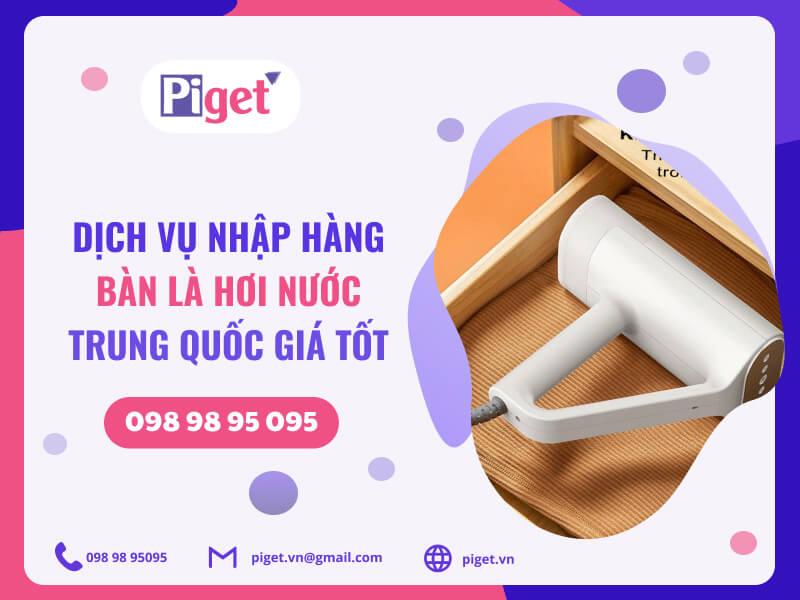 Dịch vụ nhập hàng bàn là hơi nước Trung Quốc