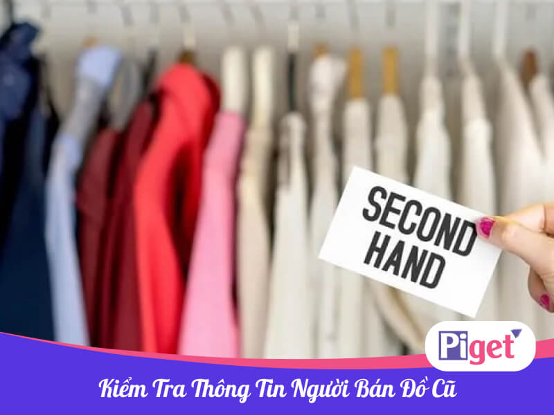 Kiểm tra thông tin người bán đồ cũ