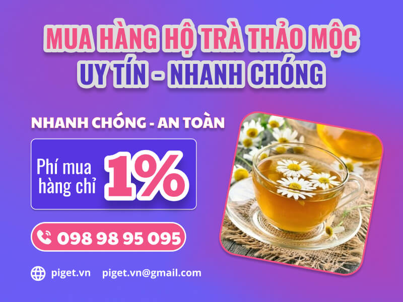 Mua hàng hộ trà thảo mộc Trung Quốc