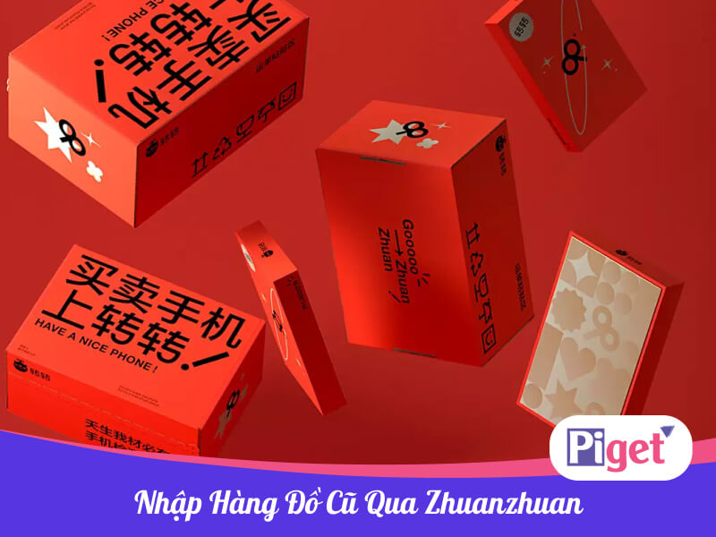 Nhập hàng đồ cũ qua Zhuanzhuan