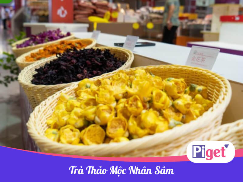 Trà thảo mộc nhân sâm