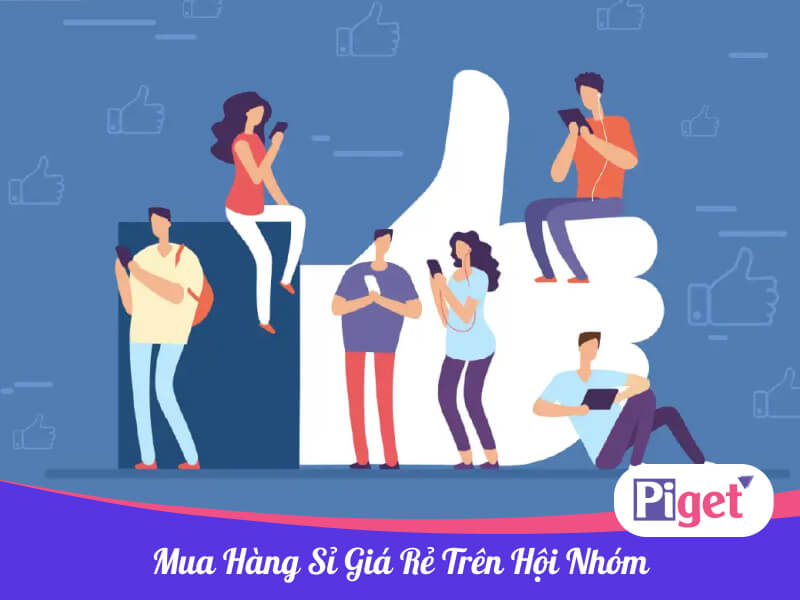 Mua hàng sỉ giá rẻ trên hội nhóm