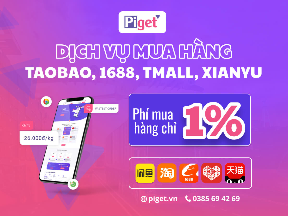 Dịch vụ mua hộ hàng 1688